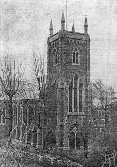 St Andrews Church, Montpelier, before demollition